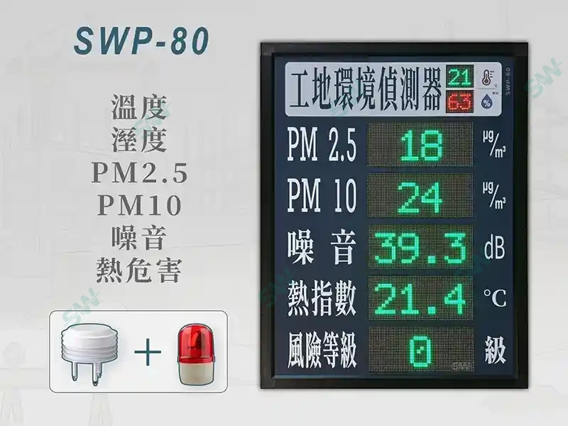 7合1工地環境偵測器
