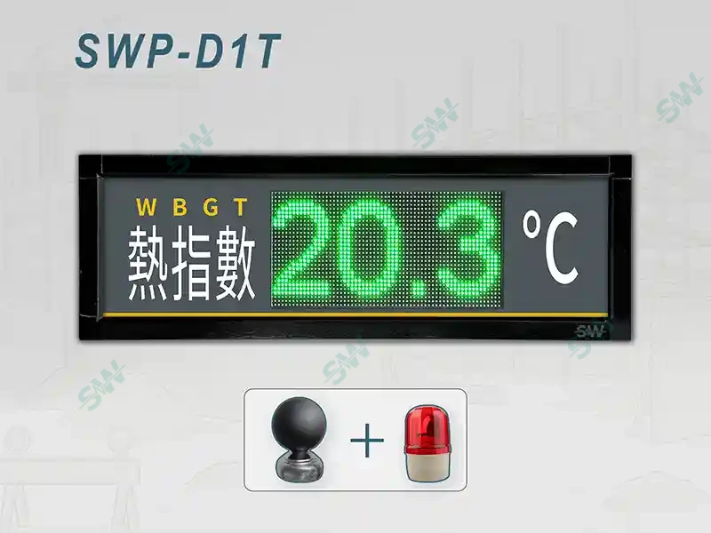 WBGT 綜合溫度熱指數看板